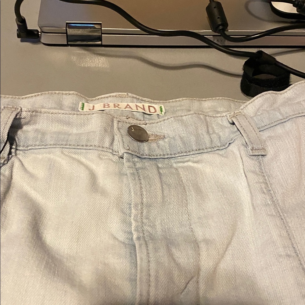 J Brand Sky Blue Denim Trousers - Picture 4 of 14